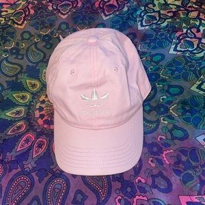 Baby Pink Adidas Adjustable Cap.